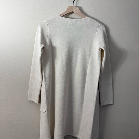 J. Crew Juliette Collarless Open Sweater Blazer Ivory ASO Meghan Markle - Picture 7 of 12